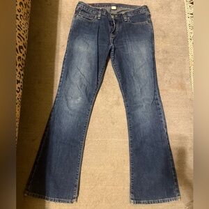 Classic vintage Blue Abercrombie & Fitch Denim Flare Jeans size 2S